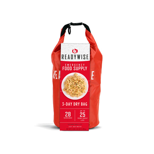 28 porzioni di colazione e antipasti liofilizzati, DryBag, fino a 25 anni